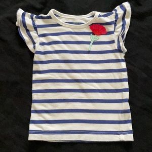 Carter’s flutter sleeve t-shirt